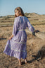 SAHARA PURPLE LONG DRESS