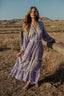SAHARA PURPLE LONG DRESS