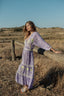 SAHARA PURPLE LONG DRESS