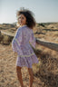 SAHARA PURPLE SHORT DRESS