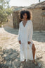 IBIZA LONG SLEEVES LONG DRESS