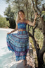 LOMBOK BLUE LONG SKIRT