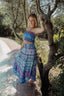 LOMBOK BLUE LONG SKIRT