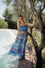 LOMBOK BLUE LONG SKIRT