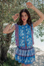 LOMBOK BLUE MINI SKIRT