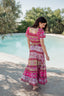 LOMBOK RED LONG SKIRT