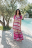 LOMBOK RED LONG SKIRT