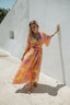 MARRAKECH ORANGE LONG DRESS