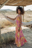 MARRAKECH ORANGE LUCIA DRESS