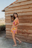 MARRAKECH ORANGE SHORT JUMPSUIT