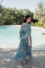 SIENNA BLUE LONG DRESS