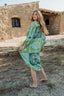 MAUI GREEN KAFTAN
