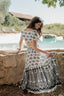 BORNEO WHITE LONG SKIRT