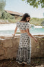 BORNEO WHITE LONG SKIRT