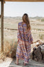 GRASSE BLUE LONG DRESS