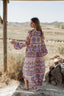 GRASSE BLUE LONG DRESS