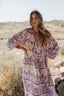 GRASSE BLUE LONG DRESS