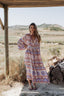 GRASSE BLUE LONG DRESS