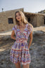 GRASSE BLUE SHORT DRESS