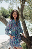 BALI BLUE SHORT DRESS
