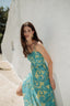 LOIRA AQUA LONG DRESS