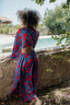 LOIRA RED CUT DRESS