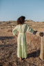 SAHARA LEMON LONG DRESS