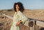 SAHARA LEMON LONG DRESS