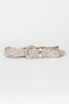 BRAID SILVER BELT