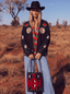 BOLSO SELAIA HOBO ROJO Y NEGRO
