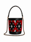 BOLSO SELAIA BUCKET ROJO Y NEGRO