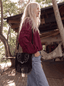BOLSO GAIA BANDOLERA NEGRO
