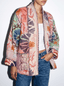 Chaqueta Kimono Reversible - Crudo