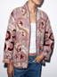 Chaqueta Kimono Bordada Reversible – Malva