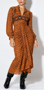 Vestido Zoe teja