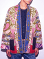 Chaqueta Kimono Reversible - Camel