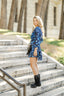 DALIA BLUE VESTIDO CORTO