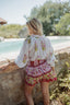 LOMBOK RED MINI SKIRT