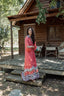 SABANA RED LONG DRESS