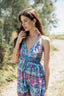 LOMBOK BLUE LONG DRESS