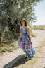 LOMBOK BLUE LONG DRESS
