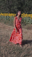 ACAPULCO RED LONG DRESS