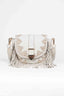 LISSA WHITE SHOULDER BAG