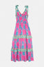 PINK PINEAPPLE LONG DRESS