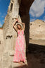 PINK NILE LONG DRESS