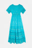 MARTINIQUE BLUE LONG DRESS