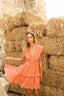 AZORES CORAL VESTIDO CORTO