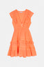 AZORES CORAL SHORT DRESS