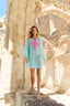 FORMENTERA SHORT DRESS WITH LONG SLEEVES