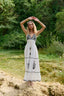 RIVIERA CUT LONG DRESS